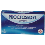 PROCTOSEDYL 6 SUPPOSTE