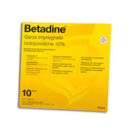 BETADINE 10% 10 GARZE IMPREGNATE - MEDA PHARMA SPA