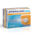 EFFERALGAN 20 COMPRESSE EFFERVESCENTI 330+200 mg