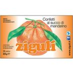 ZIGULI CONFETTI SUCCO MANDARINO 36 PALLINE