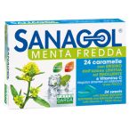 Sanagol menta fredda 24 caramelle