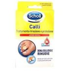 Cerotto callifugo trattamento rimozione/protezione calli 4 cerotti idrorepellenti + 4 dischetti call