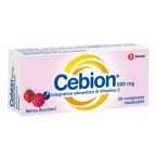 CEBION VITAMINA C SENZA ZUCCHERO 20 COMPRESSE MASTICABILI