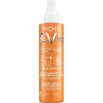 Vichy Capital Soleil Solare Spray Dolce Bambini Texture Ultra-Leggera SPF 50+ 200 ml