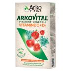 Arkovital vitamine c+d3 20 compresse effervescenti gusto frutti rossi