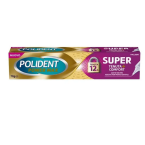 Polident Super Tenuta + Comfort Adesivo Per Protesi Dentale Tenuta Giornaliera Gusto Neutro 70g