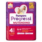 Pampers progressi mutandina maxi 19 pezzi