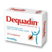 DEQUADIN 0,25 mg 20 COMPRESSE