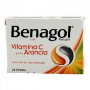 BENAGOL VITAMINA C - GUSTO ARANCIA-  36 PASTIGLIE