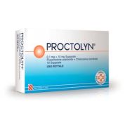 PROCTOLYN 0,1 mg + 10 mg 10 SUPPOSTE - RECORDATI SPA