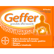 GEFFER GRANULATO EFFERVESCENTE 24 BUSTINE GUSTO ARANCIA