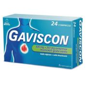 GAVISCON 24 COMPRESSE MENTA 500 + 267MG  RECKITT BENCK