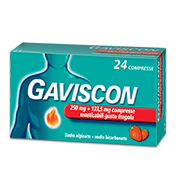 Gaviscon*24cpr frag250+133,5mg