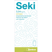 Seki Sciroppo 200ml 3,54mg/ml ZAMBON ITALIA