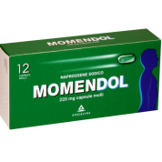 MOMENDOL 12 capsule molli 220 mg - ANGELINI SpA