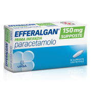 EFFERALGAN PRIMA INFANZIA 10 SUPPOSTE 150 mg