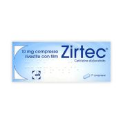 ZIRTEC 10 mg 7 COMPRESSE RIVESTITE