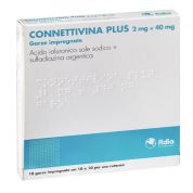 Connettivina Plus 2 Mg+40 Mg 10 Garze Impregnate 10X10