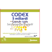 CODEX 5 MILIARDI 12 CAPSULE RIGIDE 250 mg - BIOCODEX