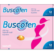 BUSCOFEN 12 CAPSULE MOLLI 200 MG - SANOFI SPA