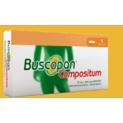 BUSCOPAN COMPOSITUM 6 SUPPOSTE 10 MG + 800 MG - SANOFI SPA