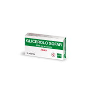 SOFAR GLICEROLO ADULTI 2250MG LASSATIVO 18 SUPPOSTE