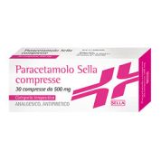 PARACETAMOLO SELLA 500 MG 30 COMPRESSE - SELLA SRL