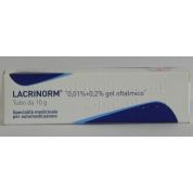 LACRINORM 0,01% + 0,2% GEL OFTALMICO 10 g