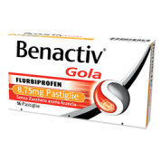 BENACTIV GOLA 8,75 mg 16 PASTIGLIE S/ZUCCH ARANCIA