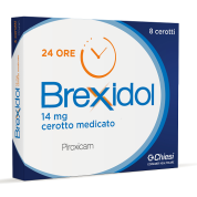 BREXIDOL 8 CEROTTI MEDICATI 14 mg - PROMEDICA SRL