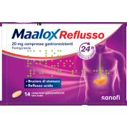 MAALOX REFLUSSO 14 COMPRESSE - SANOFI SPA