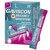 GAVISCON BRUCIORE E INDIGESTIONE 24 BUSTINE SOSPENSIONE ORALE