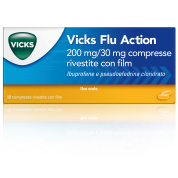 VICKS FLU ACTION 200 MG/30 MG 12 COMPRESSE - PROCTER_GAMBLE SRL