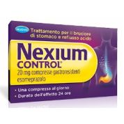 NEXIUM CONTROL 14 COMPRESSE GASTRORESISTENTI 20 mg