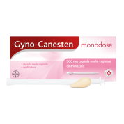 GYNO-CANESTEN MONODOSE 500 MG CAPSULA - BAYER SPA