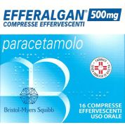 EFFERALGANMED 16 COMPRESSE EFFERVESCENTI 500 mg