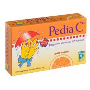 PEDIA C ARANCIA 24 COMPRESSE MASTICABILI - PEDIATRICA SRL