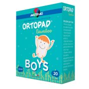 Cerotto oculare per ortottica ortopad boys 5x6,7 cm 20 pezzi