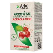 ARKOVITAL ACEROLA 1000 30 COMPRESSE MASTICABILI - ARKOFARM SRL