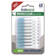 PLAKKONTROL BRUSH & CLEAN DUAL ACTION 40 SCOVOLINI