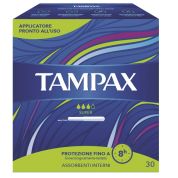 Tampax blue box super 30 pezzi