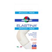 Rete tubolare elastica ipoallergenica master-aid elastina braccio/piede 3 mt in tensione calibro 4 c