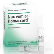 NUX VOMICA HOMACCORD 10 FIALE DA 1,1 ML -  HEEL