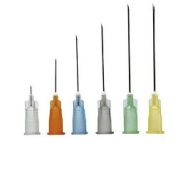 Ago sterile pic in blister singolo cono luer lock gauge 25 0,50x16mm codice colore arancio 100 pezzi