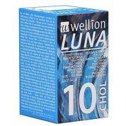 WELLION LUNA CHOLES 10 STRISCE - MED TRUST ITALIA SRL