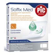 Cerotto pic soffix med in tnt con tampone centrale assorbente sterile monouso sterile 25x10 cm antib