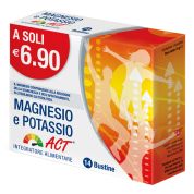 Magnesio e potassio act 14 bustine 5 g