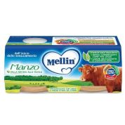 Mellin omogeneizzato manzo 2x120 g