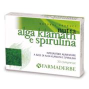 Alga klamat spirulina 30 compresse