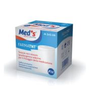 Cerotto meds farmatnt tessuto non tessuto fix ipoallergenico adesivo 250x5cm